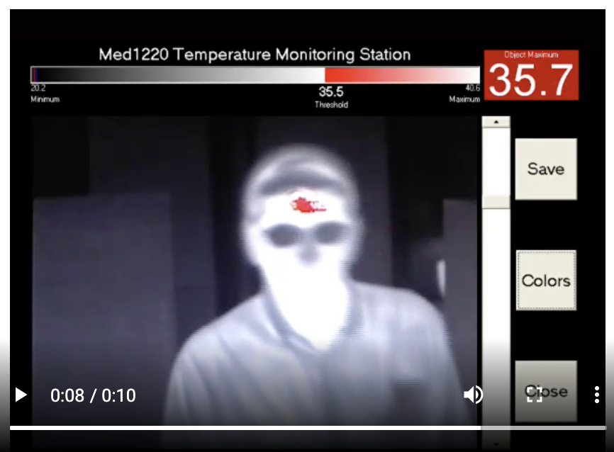 Feverscreening Temperature Monitoring Station